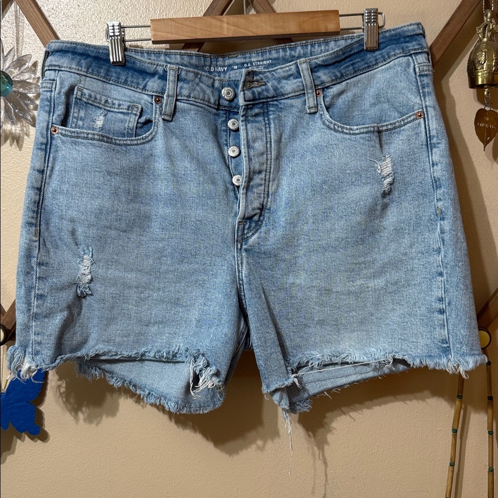 Old Navy Light Blue Denim Shorts